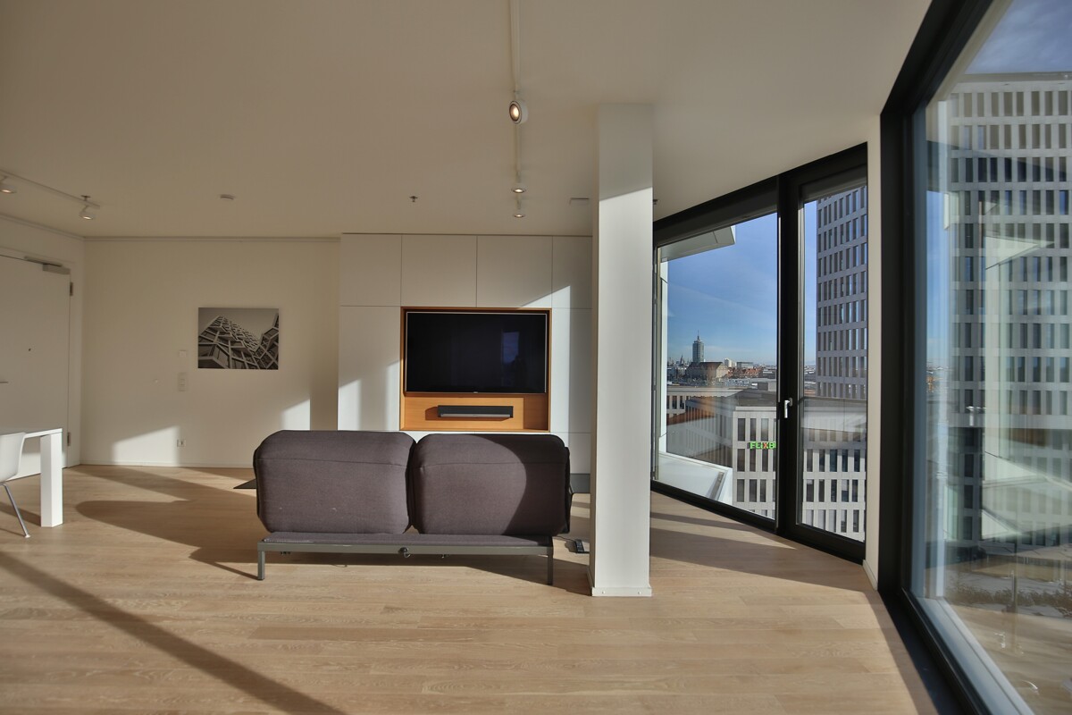 Teilmöblierte Wohnung im FRIENDSTOWER