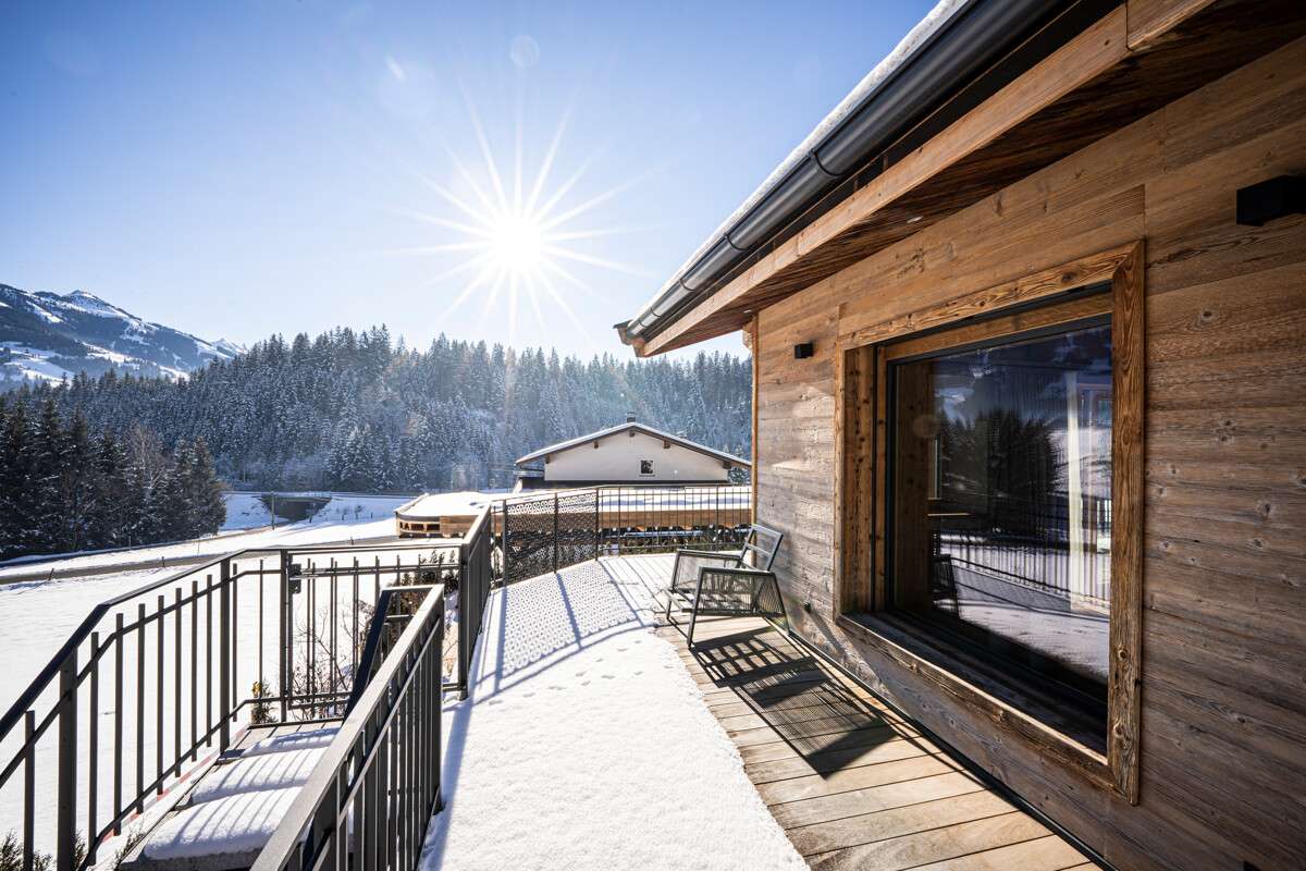 Luxuriöses Chalet mit Alpenblick in Westendorf
